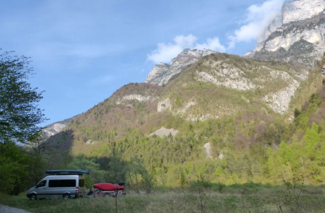 Sprinter freies Campen Wohnmobil Kastenwagen-Selbstausbau